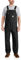 Carhartt, Herren, Lockere Segelleinen-Latzhose, Schwarz, W44/L30