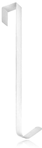 AKH Christmas Wreath Hanger | 31 cm / 12.5 in Length | Metal Wreath Hook Over The Door Wreath Hanger Hanging Hook Christmas