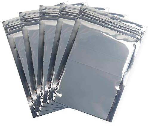 TopHomer 100 Stück Antistatische Tasche, 15x20cm Translucence Antistatische Wiederverschließbare Beutel für Elektronisches Gerät Grafikkarten Festplatten