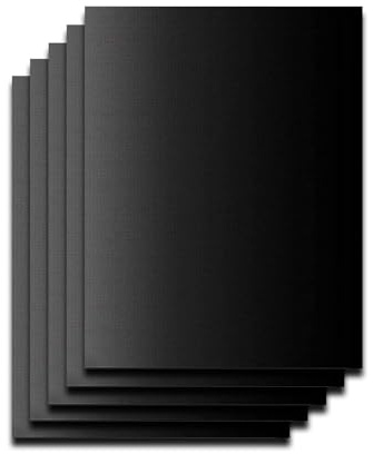 Large Oven Liners, 5 PcsBBQ Mats for Gas Grill Reusable, Oven Mats for Bottom of Ovens, BBQ Grill Matss Non Stick Reusable, Barbecue Baking Mat for Ovens Protector, BBQ Liners for Gas BBQs(40x32cm)