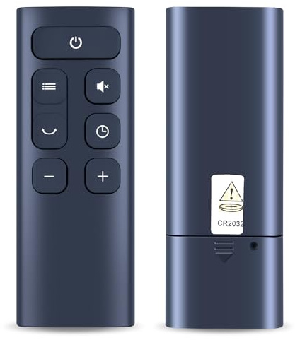 New Replacement Remote Control Compatible with Ezify 40 Tower Fan PX-TS001, 90° Oscillating, 6 Speeds, 4 Modes, Timer - Black