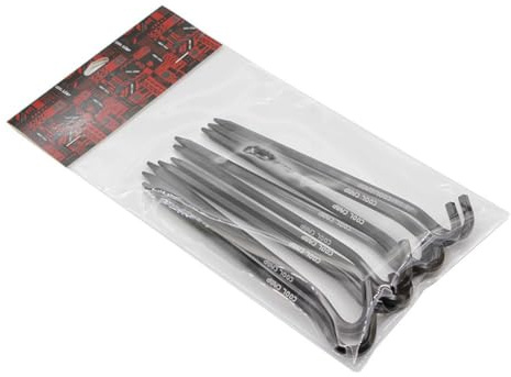 QOXEZY Picchetti esagonali in alluminio con gancio per tende da campeggio e tettoie, 10 pezzi, 18 cm