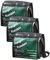 Xcase Tasche mit Sichtfenster: 3er-Set Schultertasche mit A4-Werbefenster, Querformat (Werbetasche, Tasche Werbefenster, Mitbringsel)