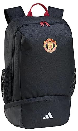 Adidas, Manchester United Fc, Rucksack, Schwarz/Echt Rot, Ns, Unisex-Adult