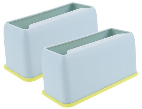 DRESSOOS 2St Katzenstreu Schaufel Aufbewahrungsbox katzenklo zubehör Katzenstreuschaufelhalter Katzenklo Ordnung kleines Loch Aufbewahrungskiste Container Müllschaufel Mülleimer Plastik