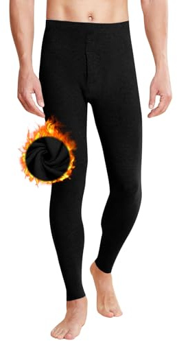 Sous-vêtements thermiques en polaire pour homme, pantalon thermique en polaire pour homme, sous-vêtement thermique en polaire pour homme, sous-vêtement thermique long pour homme, pantalon thermique