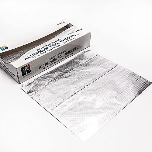 ROLLXY, 30 cm och 45 cm aluminiumfolie rulle (30 cm x 27 cm popup-folie)