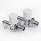 Vancoco Radiator Valve (Pair) - Angled Brass Radiator Valves with Lockshield and Drain Off Suit for Towel Radiators 1/2 /15mm Standard Thread