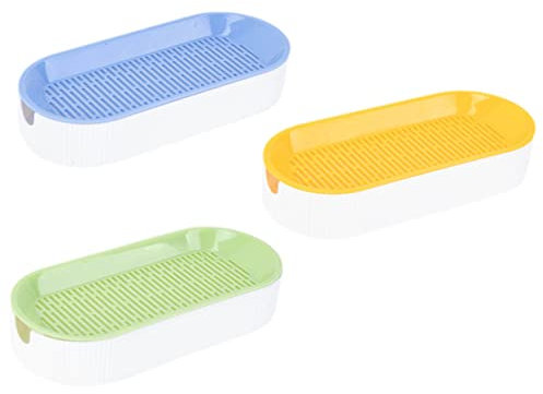 INOOMP 3pcs Lawn Cat Grass Basin Catnip Organic Cat Grass Hydroponic Planting Box for Indoor