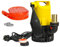 Jung Pumpen JP09387 U5KS Set – Jung U 5 KS Schmutzwasserpumpe mit 10 m Schlauch, DN 32 Anschluss, Tauchpumpe Keller Entwässerung Abwasserpumpe Zubehör