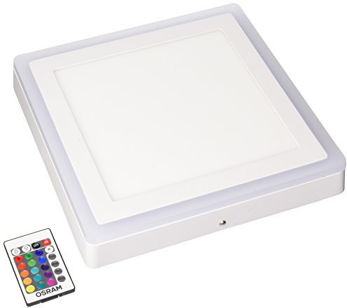 Osram LED Wand- und Deckenleuchte, Leuchte für Innenanwendungen, Warmweiß, 300,0 mm x 300,0 mm x 45,0 mm, LED Color und White