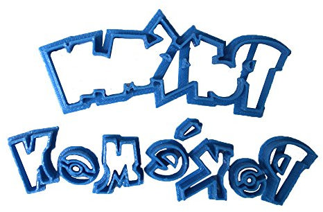 Cuticuter Pokémon - Taglierina per Fondente, Blu, 8 x 7 x 1,5 cm