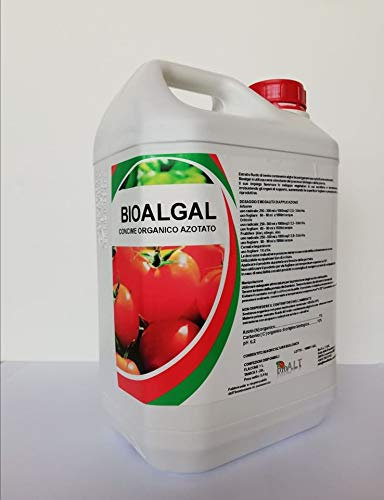 bio A.L.T Fertilizzante,concime stimolatore Biologico Base di Alghe Marine Prodotto Naturale consentito in Agricoltura bio per tappeti erbosi,siepi,Prati,ortaggi,Frutta,Piante da Giardino, Vaso