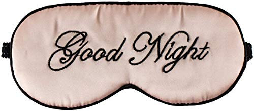 Mascherina per Dormire, Mascherina per Occhi in 100% Seta Naturale Pura 100% bloccare la Luci per Donna e Uomo con Tappi per Orecchie e Cinghia Comoda Orientabile (z#Rosa)