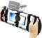 [Utilisations Multiples] JJC Support vidéo Universel pour Smartphone + kit de télécommande Bluetooth pour iPhone 15 14 13 12 11 Pro Max Huawei Samsung Mobile Phone Video Cage pour Filmer des Films