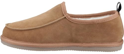 Hush Puppies Male Charles Slippers, Tan, 9