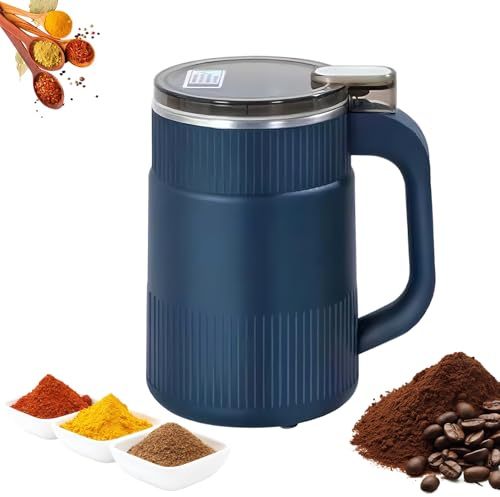Petyoung Molinillo de café, Molinillo eléctrico, fácil de Transportar, Molinillo Multifuncional para Granos y Frutos Secos