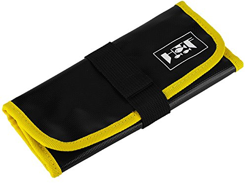 Ginyia Angeln Jig Bag, PVC Angelköder Taschen Angeln Jig Lure Tackle Gear Tools Taschen Taschen Angelzubehör Jig Pocket(Gelb)