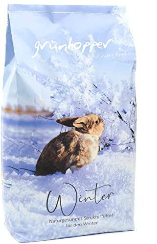 grünhopper Winter 4 kg Kaninchenfutter für den Winter