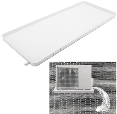 Interne und Externe Einheit der Klimaanlage, Wasserschale, PP-Tablett, Wassersammelpad – Tropfschale für Klimaanlagen – perfekt für Innen-/Außen-Split-Klimaanlagen-Wärmepumpensysteme (Größe: 815 mm)