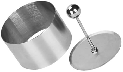 LABRIMP Stampo Per Tiramisu e Onigiri in Acciaio Inossidabile Stampo Diy Per Palline Di Riso e Sushi Utensile Rigido e Riutilizzabile Per Dolci e Cucina Design Classico Piccolo