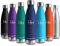 Trinkflasche 500ml, Isolierflasche BPA-Frei Auslaufsicher, Vakuum Thermosflasche, Thermosflasche Kohlensäure Geeignet, Wassflasche Edelstahl für Sport, Erwachsener, Kinder, Fussball, Uni, Reisen