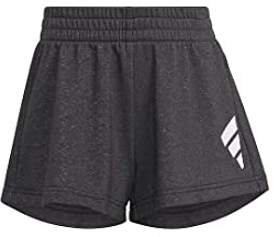 Adidas G 3BAR Short Shorts, Girl'S, Black/White, 1112