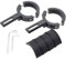 JVHLOV 2 Unidades de Soportes Ajustables para Faros de Motocicleta, Soporte Universal para Faros Delanteros (38 mm - 60 mm), Abrazadera de Tubo para Barra Horizontal