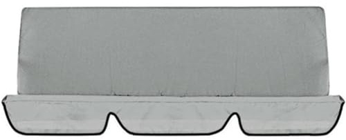 Funda para Balancín de Jardín, Funda para Columpio de Patio, Funda Protectora para Silla de Columpio de Exterior de 3 Plazas, Impermeable, Protección UV(Gray)