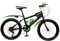 Jerool Hochwertiges Mountainbike, Jugendfahrrad, Aluminium-Mountainbike, ausgestattet mit 7-Gang-Schaltung, Scheibenbremsen, gefederter Vorderradgabel (grün)
