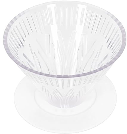 OEBUAFI Kaffedroppare, Pour-over Kaffebryggare med PC-material V02-kompatibel, Lätt Kaffefilterdroppare för Hem, Kontor, camping.