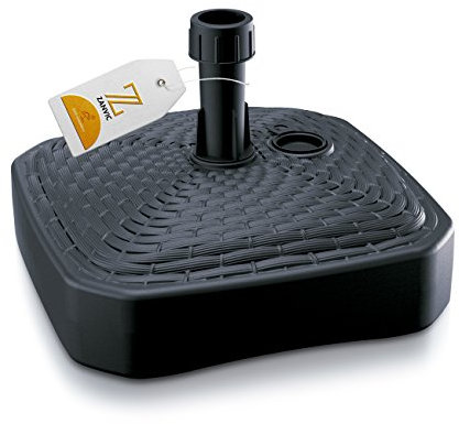 Zanvic Pie de Parasol Cuadro 39 cm, Antracita, 39x39x13 cm, ZA24