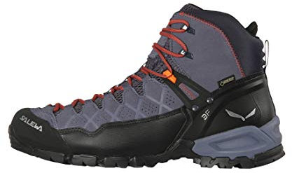 SALEWA, Alp Trainer Mid Gore-Tex Herrenwanderstiefel, Schwarz, 42