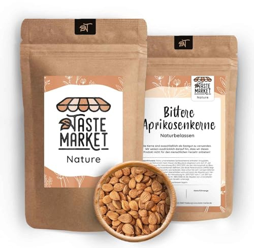 justaste 2 kg bittert aprikoskärna | naturlig blomma | B17 | från kontrollerad odling original | Kvalitet | bitter | kärnfrön