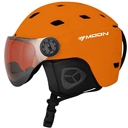 LIXADA Casque de Ski Casque de Snowboard in-Mold Casque de Sports de Neige avec Lunettes pour Hommes et Femmes