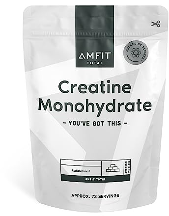 Amfit Nutrition Micronized Creatine Monohydrate - 250g, 73 Servings