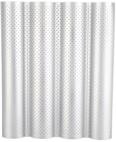 HEEPDD Moules à, en Acier Inoxydable Antiadhésif Multi-rainures Vagues Porte-pain Français Pratique Cuisson Plateau de Cuisson Moules Outil de Cuisine (quatre