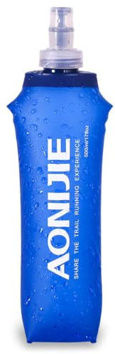 TRIWONDER Gourde Souple Pliable Running Bouteille d'eau | Flasque, Poche Hydratation, Réservoir d'eau, Sport Utilisation en Extérieur