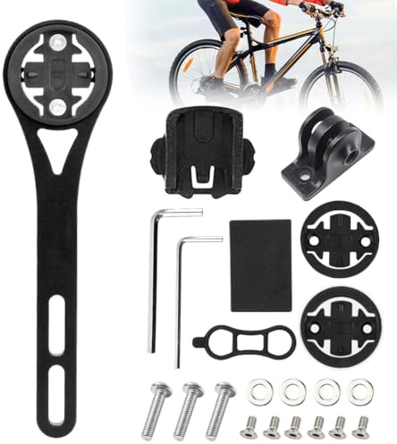 support de vélo pour ordinateur de vélo et GPS intégré pour Garmin, Bryton, Wahoo, GIT, supports pour caméras d'action et lumière