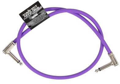 Ernie Ball Flex Patchkabel 24in - Paars - Enkele