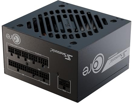 Seasonic Core V2 GX-850 (ATX3) - 850W - 80+ Gold - ATX 3.0 y PCIe 5.1 Ready - Completamente Modular - Factor de Forma ATX - Condensador Premium - Compatible con Nvidia RTX 30/40 Super y AMD GPU