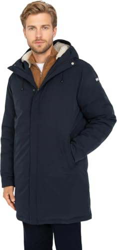 Schott NYC Parka - Chaqueta de plumas Schott Eljin Navy, azul, L