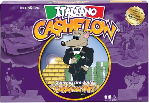 Rich Dad CASHFLOW Gioco educativo di Robert Kiyosaki per l'educazione finanziaria della famiglia la creazione di imprese gli investimenti e la gestione del denaro Opportunità di apprendimento ludiche
