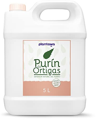 PLANTAWA Purín de Ortiga 5L | Solución Natural para el Refuerzo y Cuidado de Superficies | Acción Eficaz y Seguro | Prensado en Frío | Producto de origen natural | Poder Reverdeciente