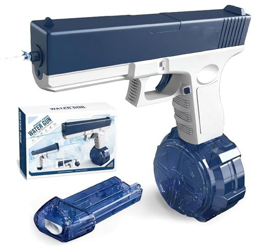 Elektrische Wasserpistole mit Automatik-Funktion & Großer Reichweite – Für Erwachsene und Kinder, Ideal für Pool, Strand und Outdoor-Sommerspaß