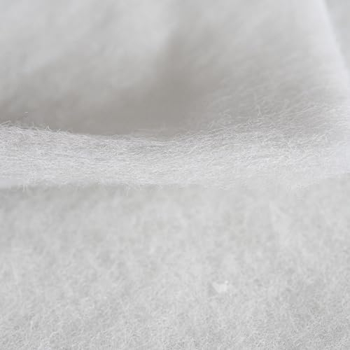 Fabreco Polsterwatte Vlieswatte Volumenvlies– Meterware Hochwertiges Füllmaterial für Polster- und Nähprojekte - Breite 160 cm, 1lfm - 150g/m2