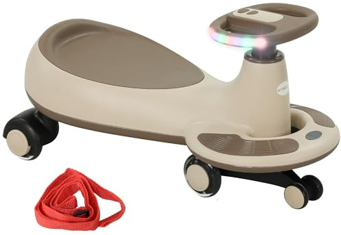 AIYAPLAY Correpasillos para Niños +2 Años Música Luz 69x31x69 cm Caqui