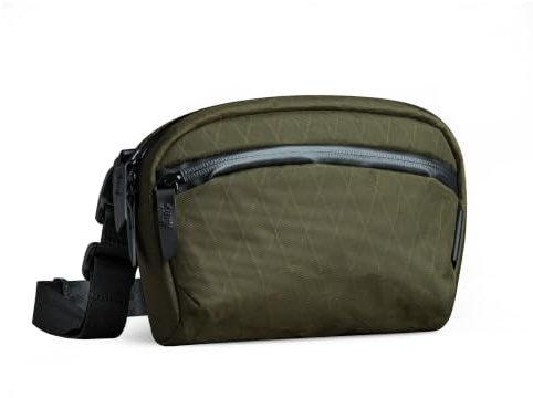 ALPAKA Flight Sling Bag 1L Small Crossbody Sling Bag Green X-Pac VX42
