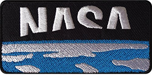 NASA Aufnäher zum Aufnähen auf Kleidung, Tasche, Astronaut, Kostüm, Weltraum-Abzeichen