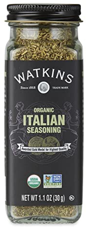 Watkins Gourmet Organic Spice Jar, Italian Seasoning, 1.1 Oz